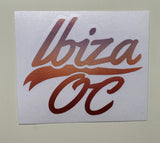 Ibiza OC Script Sticker