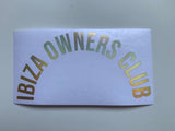 IOC Rear Wiper Sticker