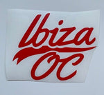 Ibiza OC Script Sticker