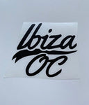 Ibiza OC Script Sticker