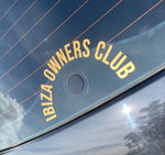 IOC Rear Wiper Sticker