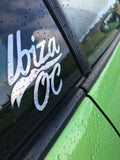 Ibiza OC Script Sticker