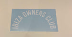 IOC Rear Wiper Sticker