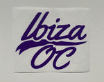 Ibiza OC Script Sticker