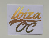 Ibiza OC Script Sticker